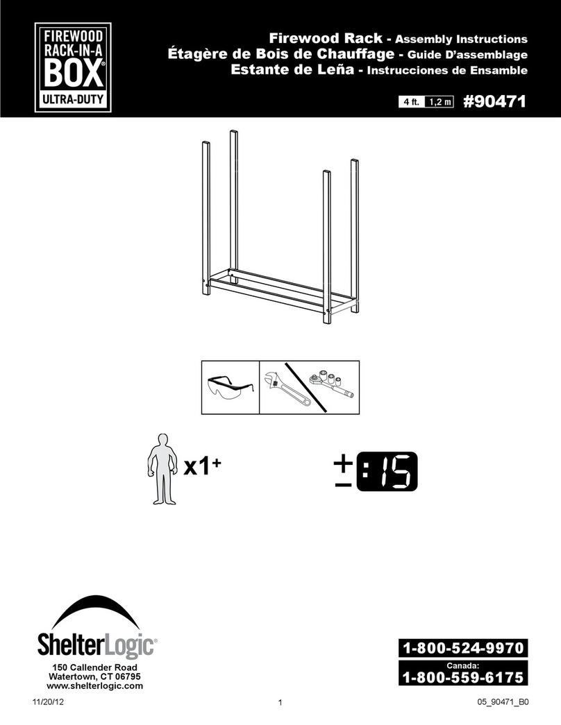 ShelterLogic 90471 Assembly instructions ShelterLogic 90471 Assembly instructions