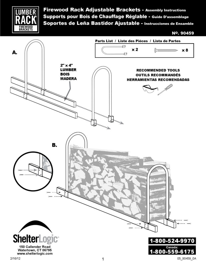 ShelterLogic 90459 Assembly instructions ShelterLogic 90459 Assembly instructions