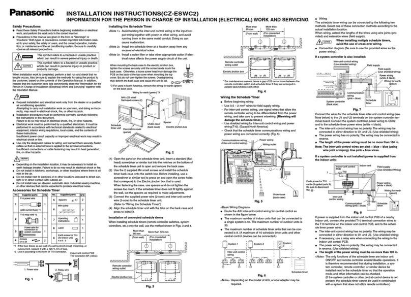 Panasonic CZ-ESWC2 User manual