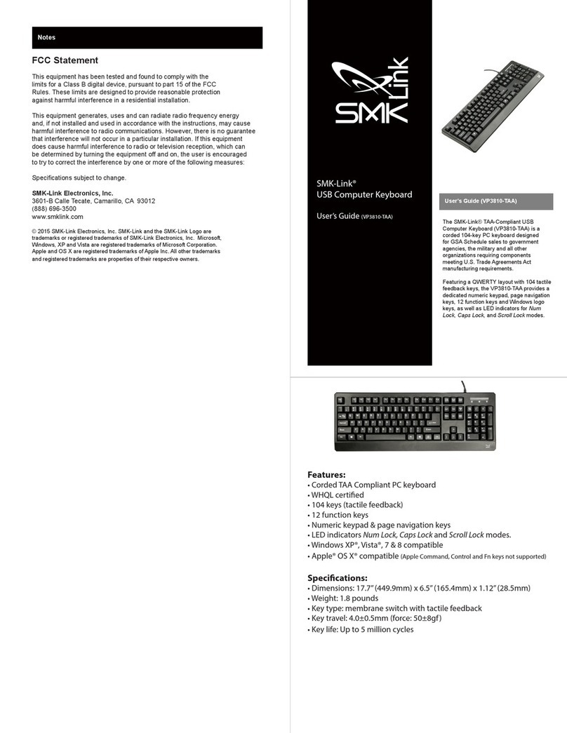 SMK-Link VP3810-TAA user guide