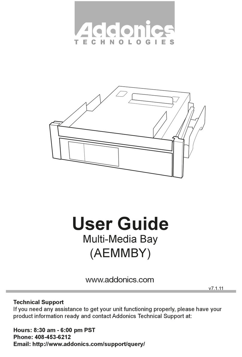 Addonics Technologies AEMMBY user guide