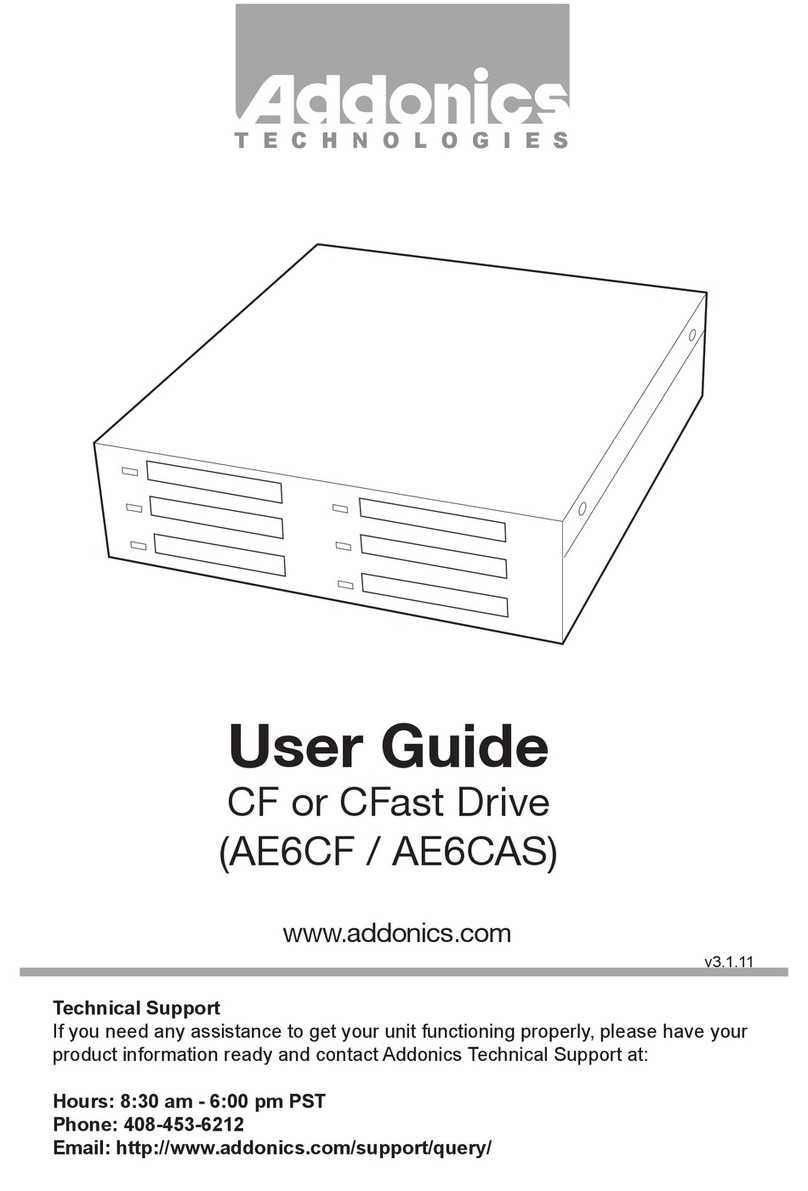 Addonics Technologies AE6CF User manual