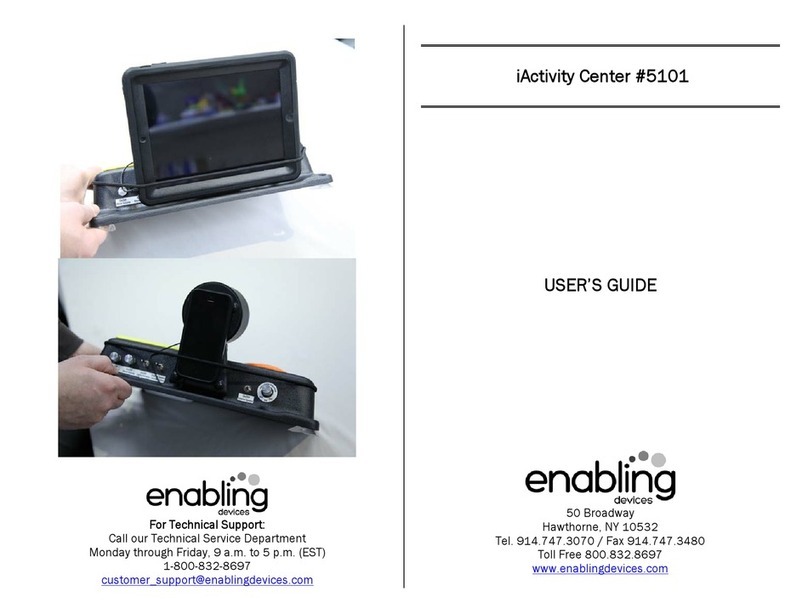 Enabling Devices iActivity Center User manual Enabling Devices iActivity Center User manual
