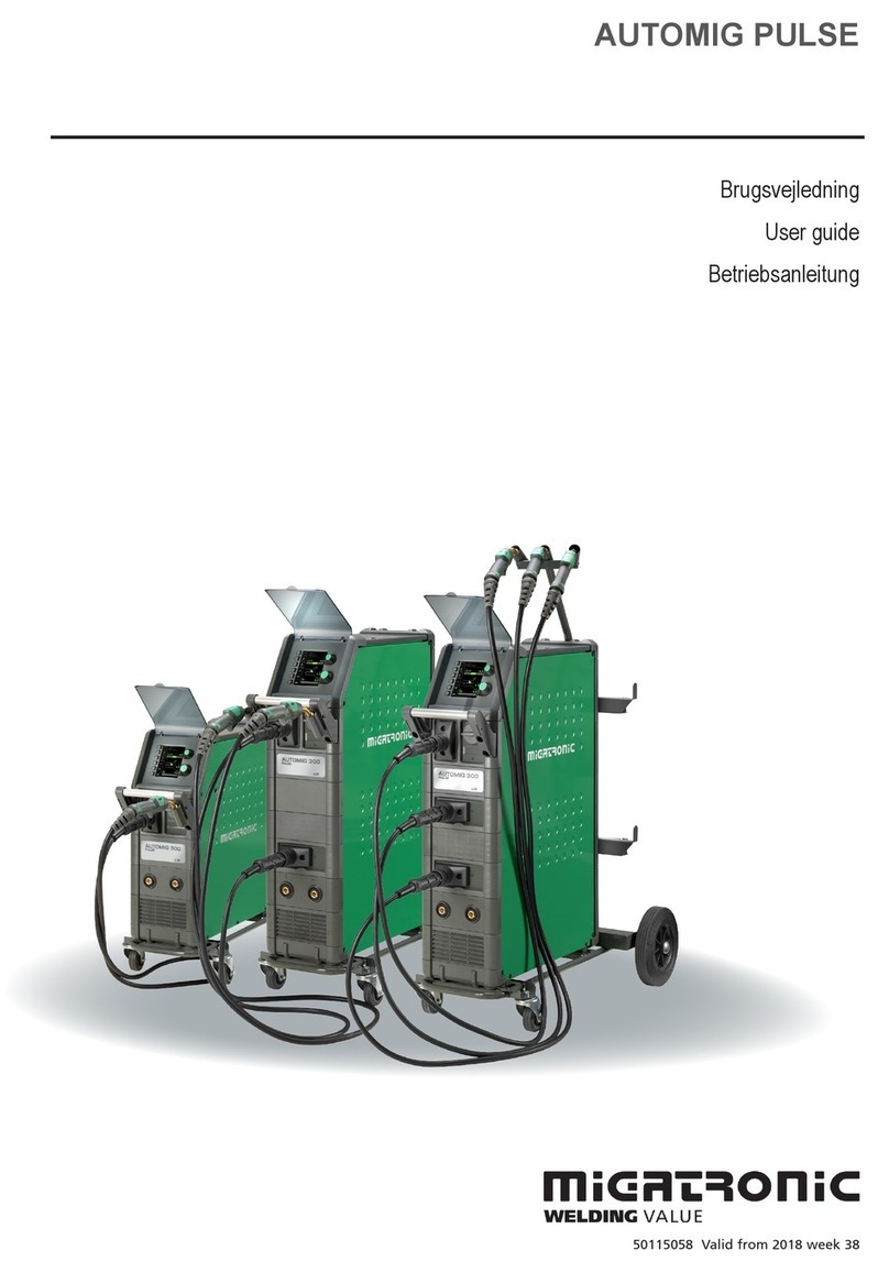 Migatronic AUTOMIG PULSE User manual