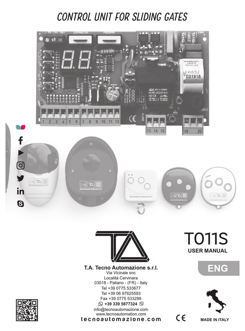 TA T011S user manual