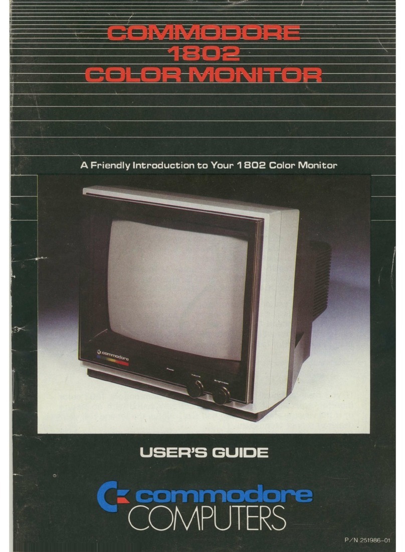 Commodore Computers 1802 User manual