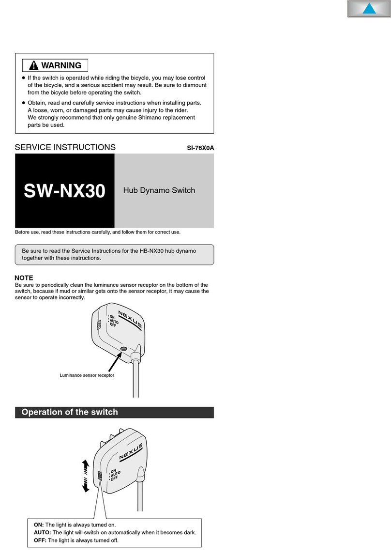 Nexus SW-NX30 Operating instructions