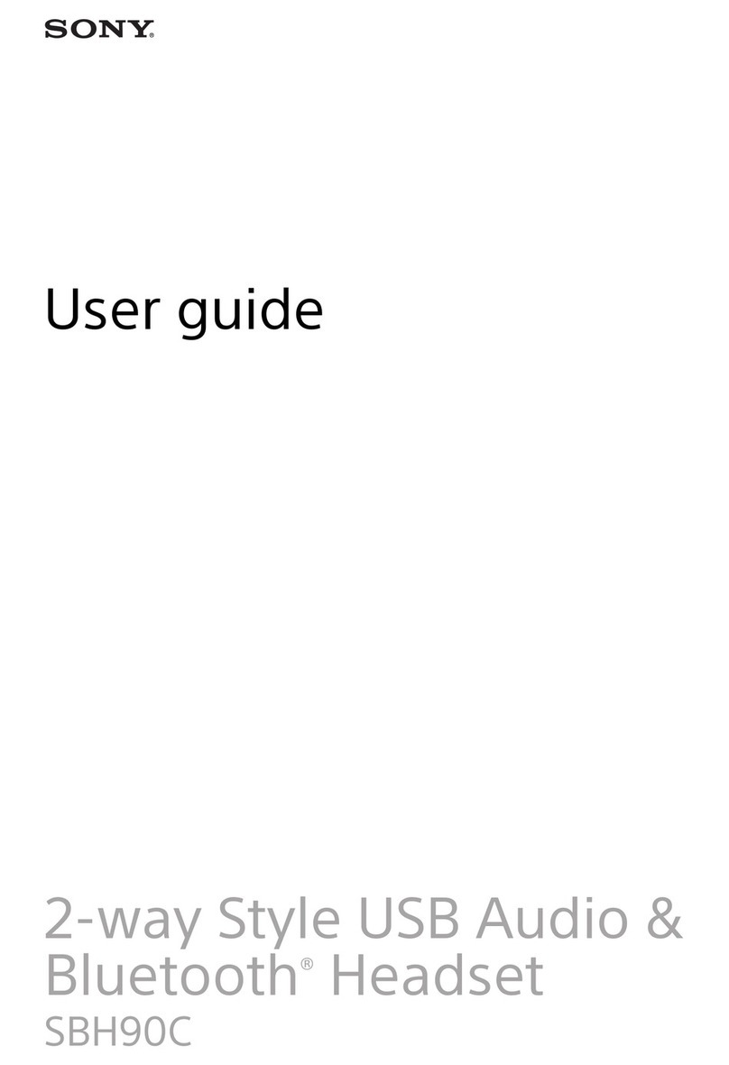 Sony SBH90C User manual