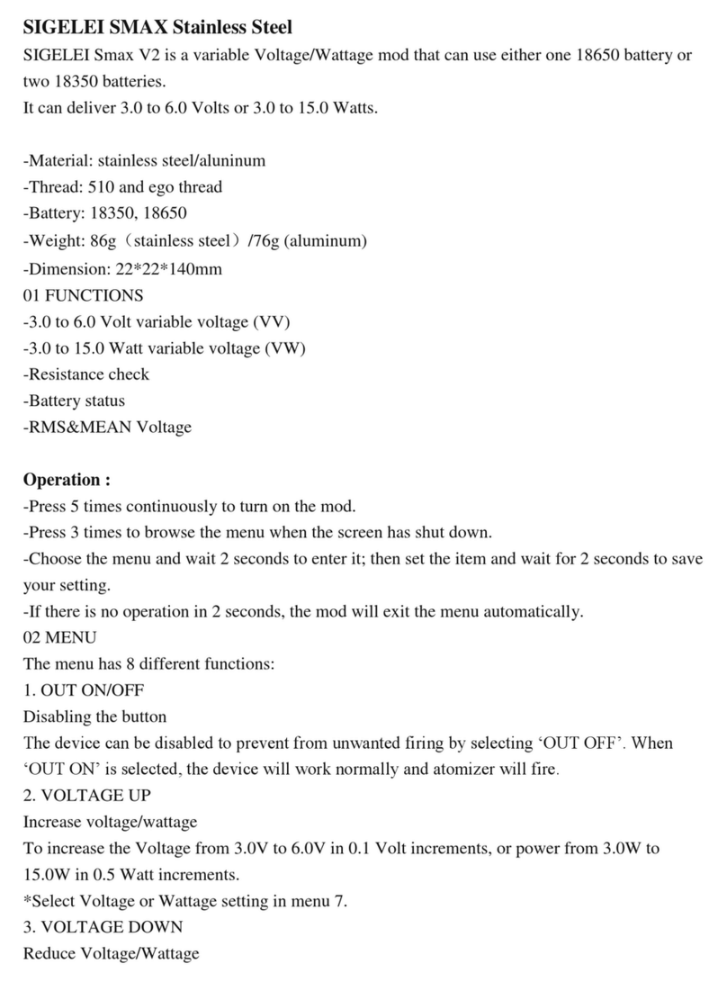 SIGELEI Smax V2 user manual