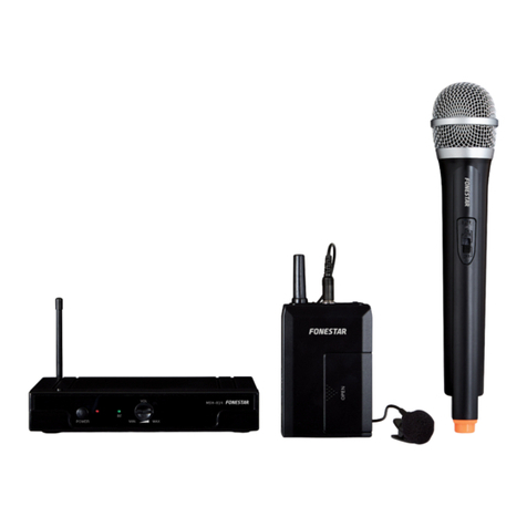 FONESTAR MSH-814 User manual
