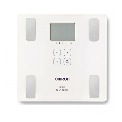 Omron HBF-222T User manual