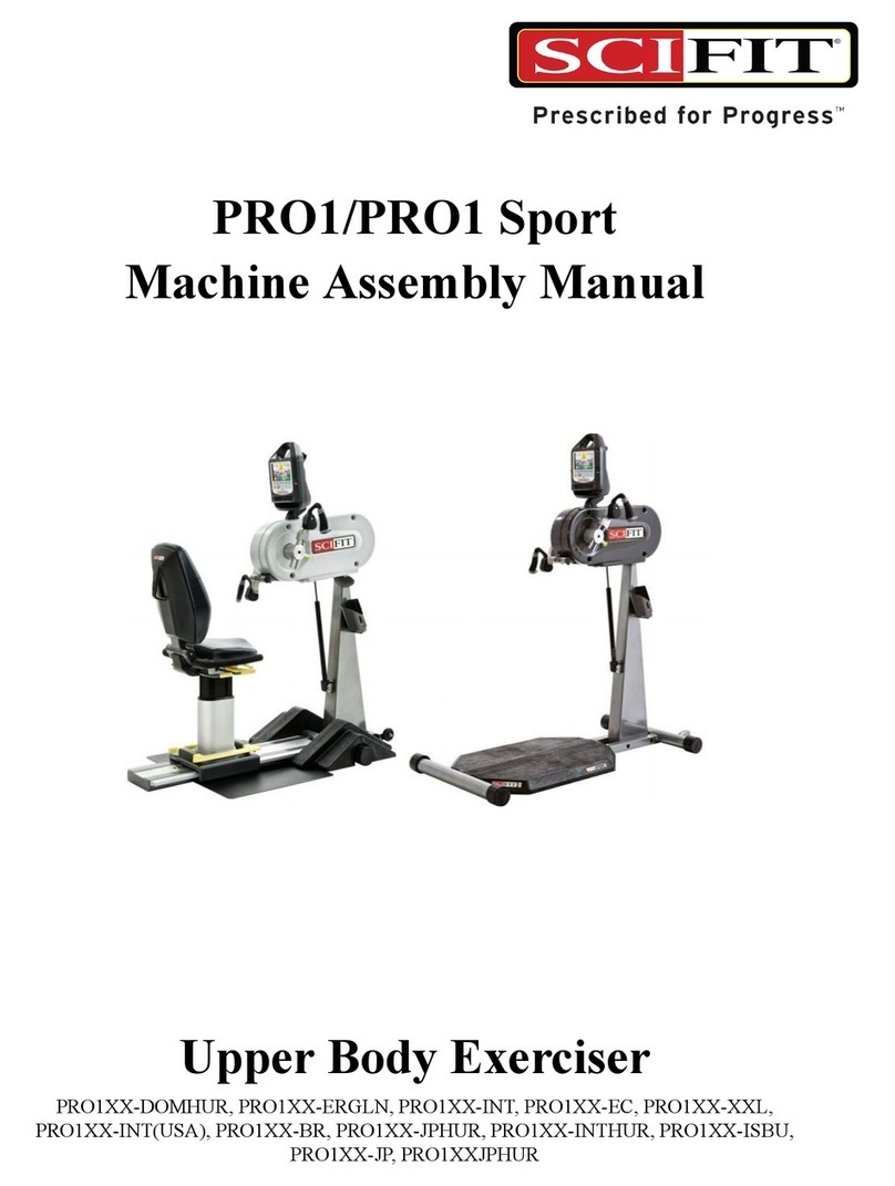 SCIFIT PRO1 Sport Assembly manual