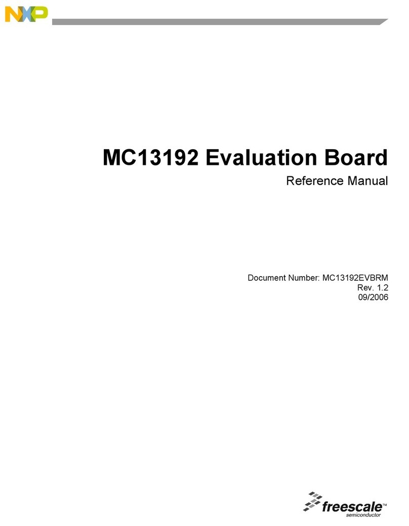 NXP Semiconductors FREESCALE MC13192 User manual