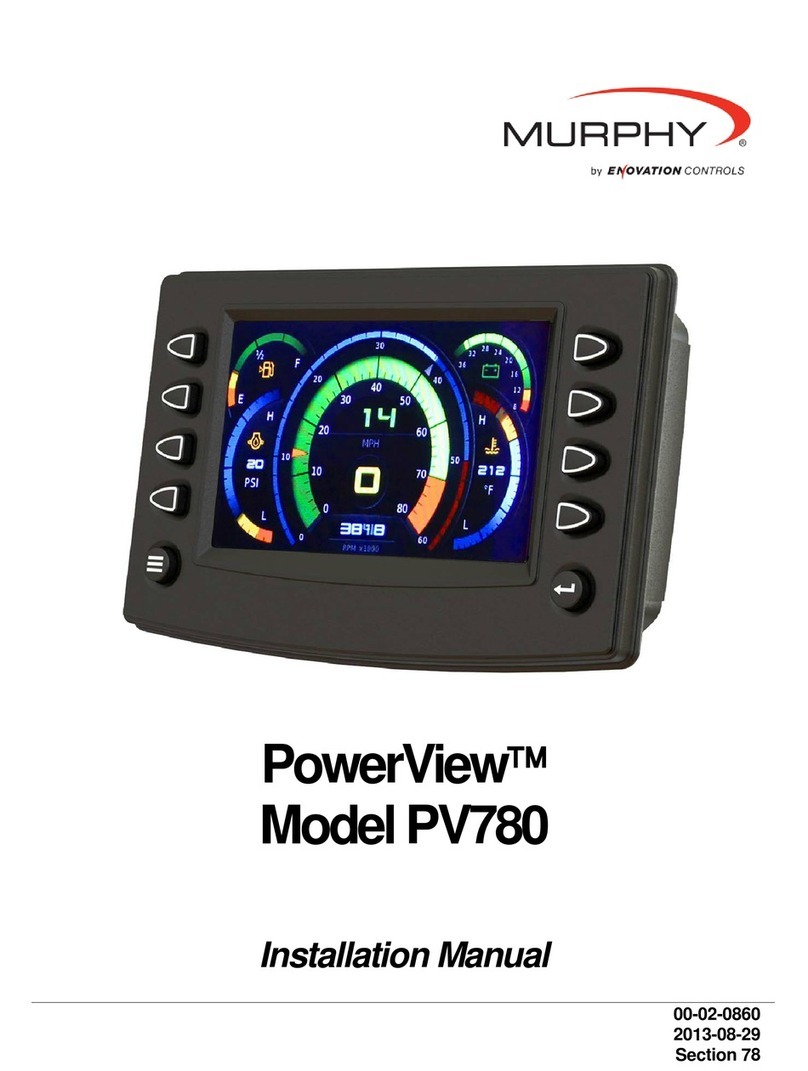 Murphy PowerView PV780 User manual