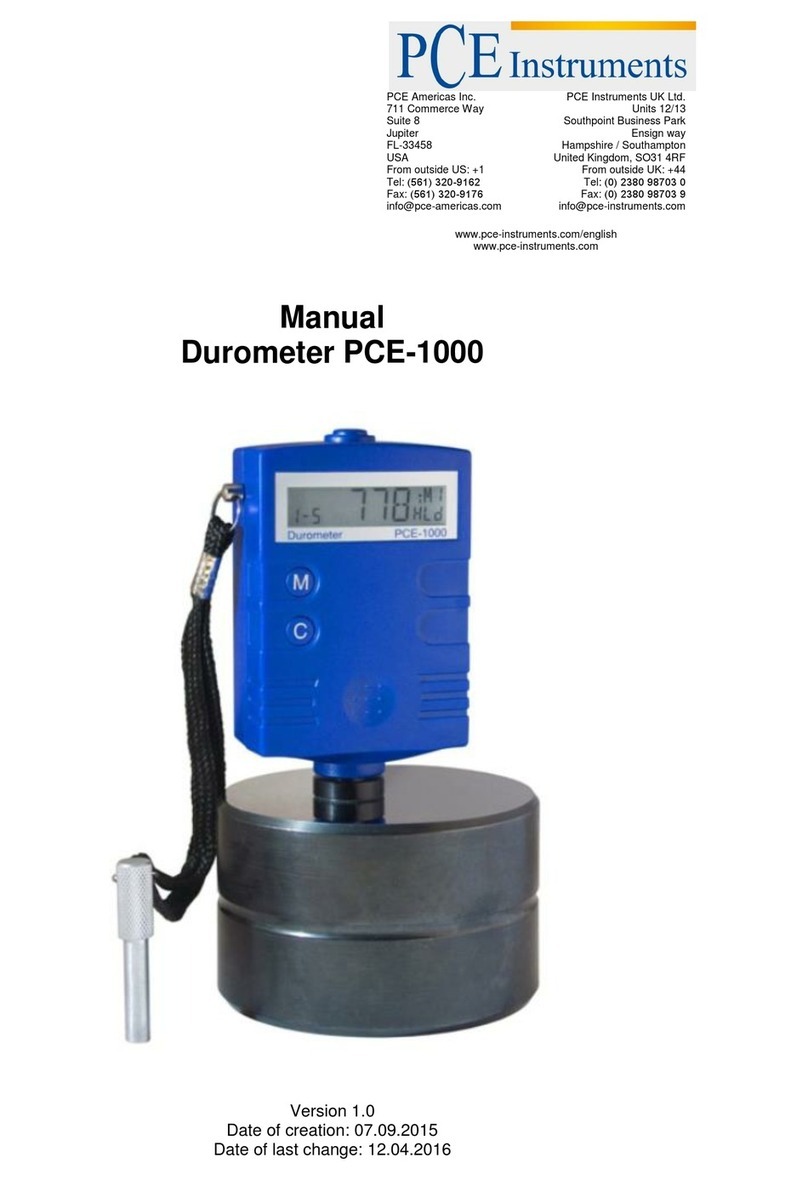 PCE Instruments PCE-1000 manual PCE Instruments PCE-1000 manual