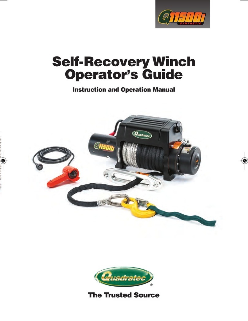 Quadratec Q11500i Operator's guide