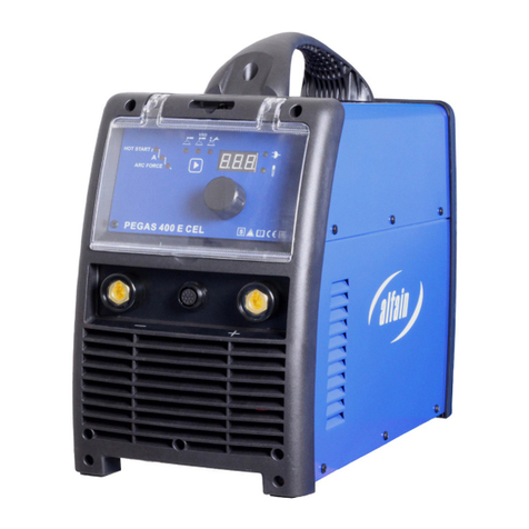 Alfain PEGAS 400 E CEL User manual Alfain PEGAS 400 E CEL User manual