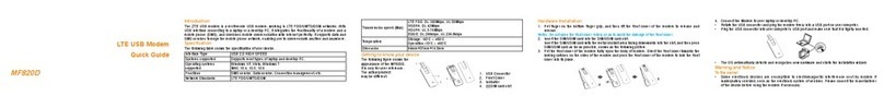 Zte Diamond MF820D User manual
