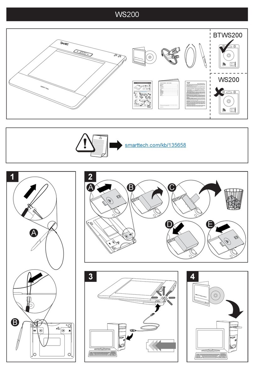 SMART Slate WS200 Assembly instructions