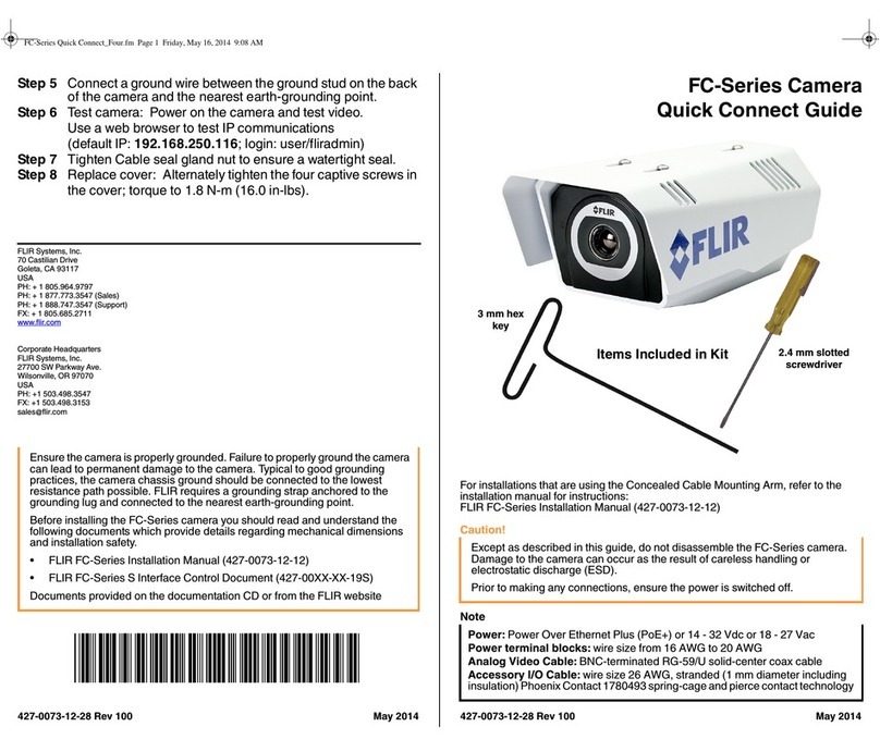 FLIR FC-Series Assembly instructions FLIR FC-Series Assembly instructions