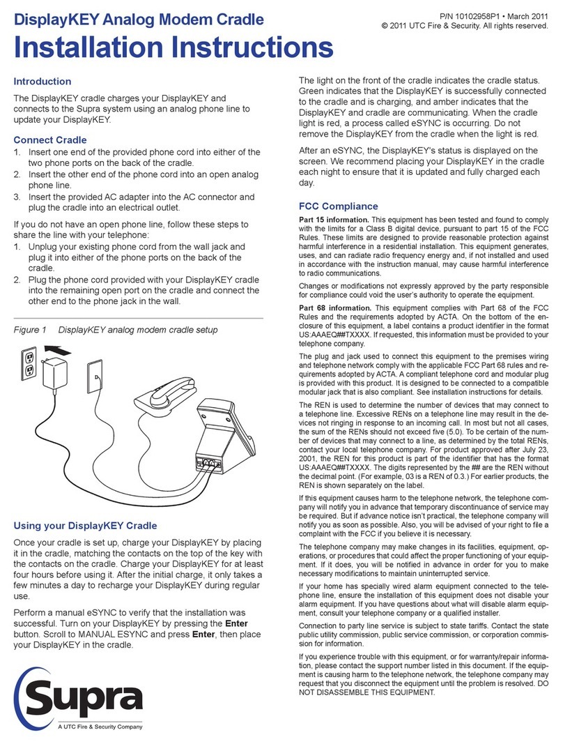 Supra DisplayKEY installation instructions