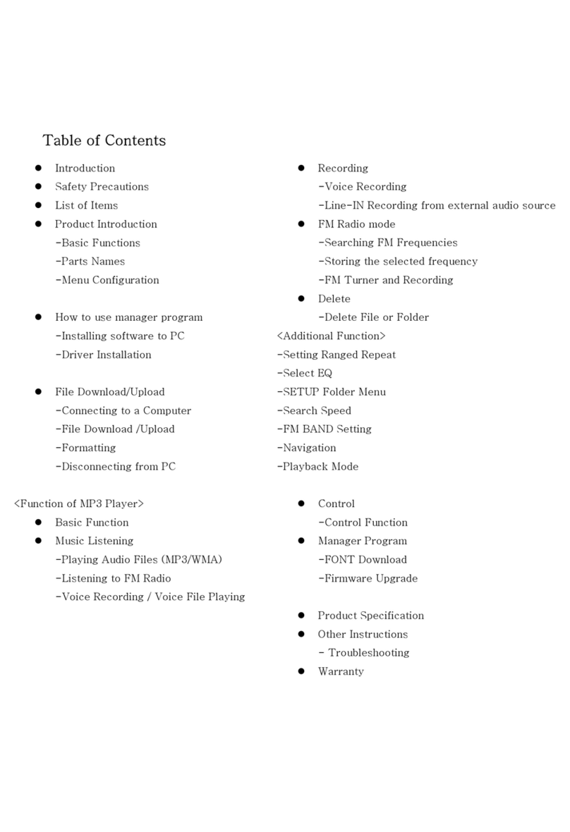 Stormblue XUKE MP500 manual