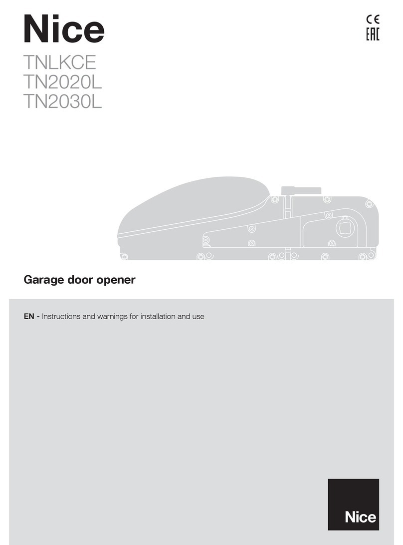 Nice TN2020LR10 Technical specifications