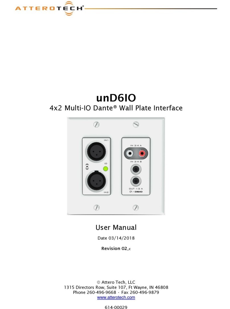 Attero Tech unD6IO user manual