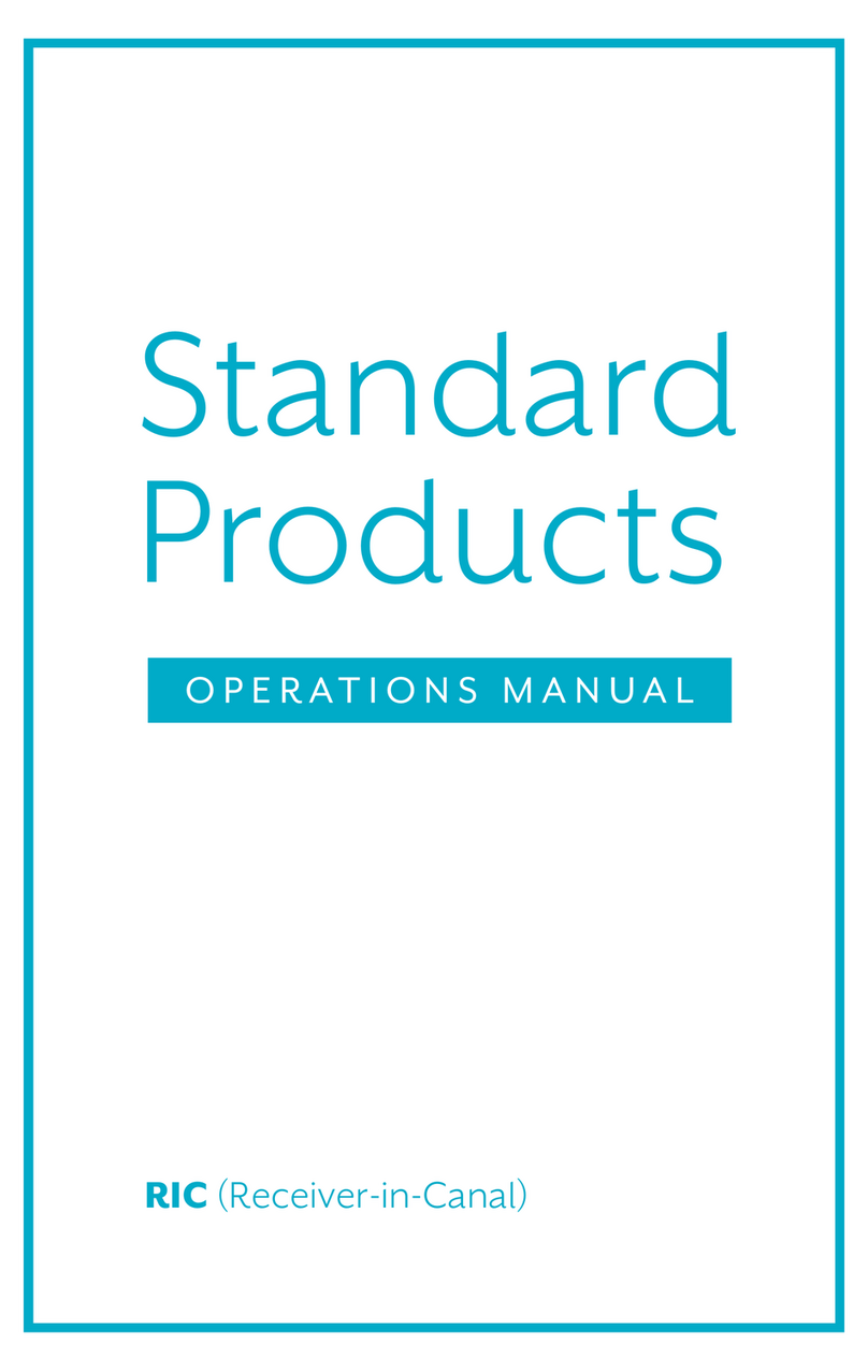 Starkey Hearing Technologies RIC 10 Operation manual