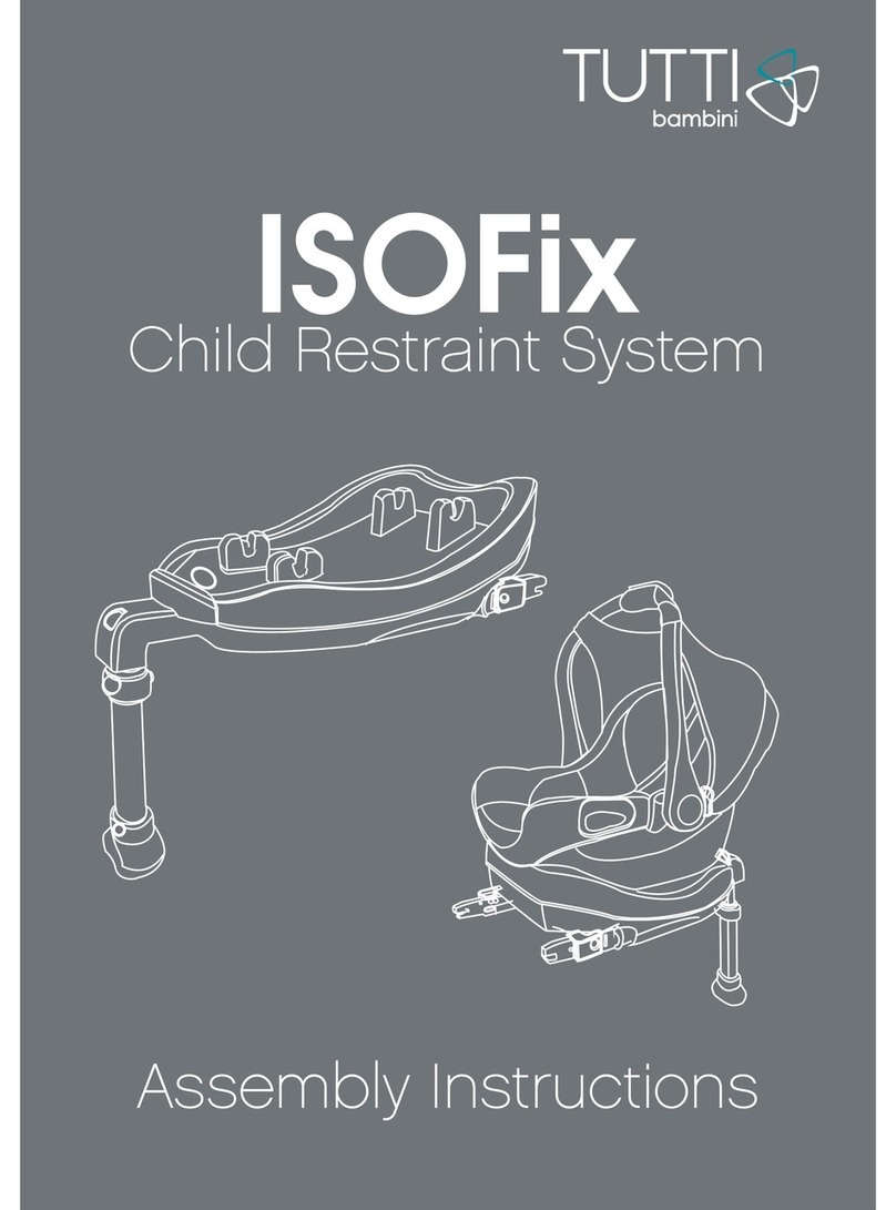 Tutti Bambini ISOFix Assembly instructions