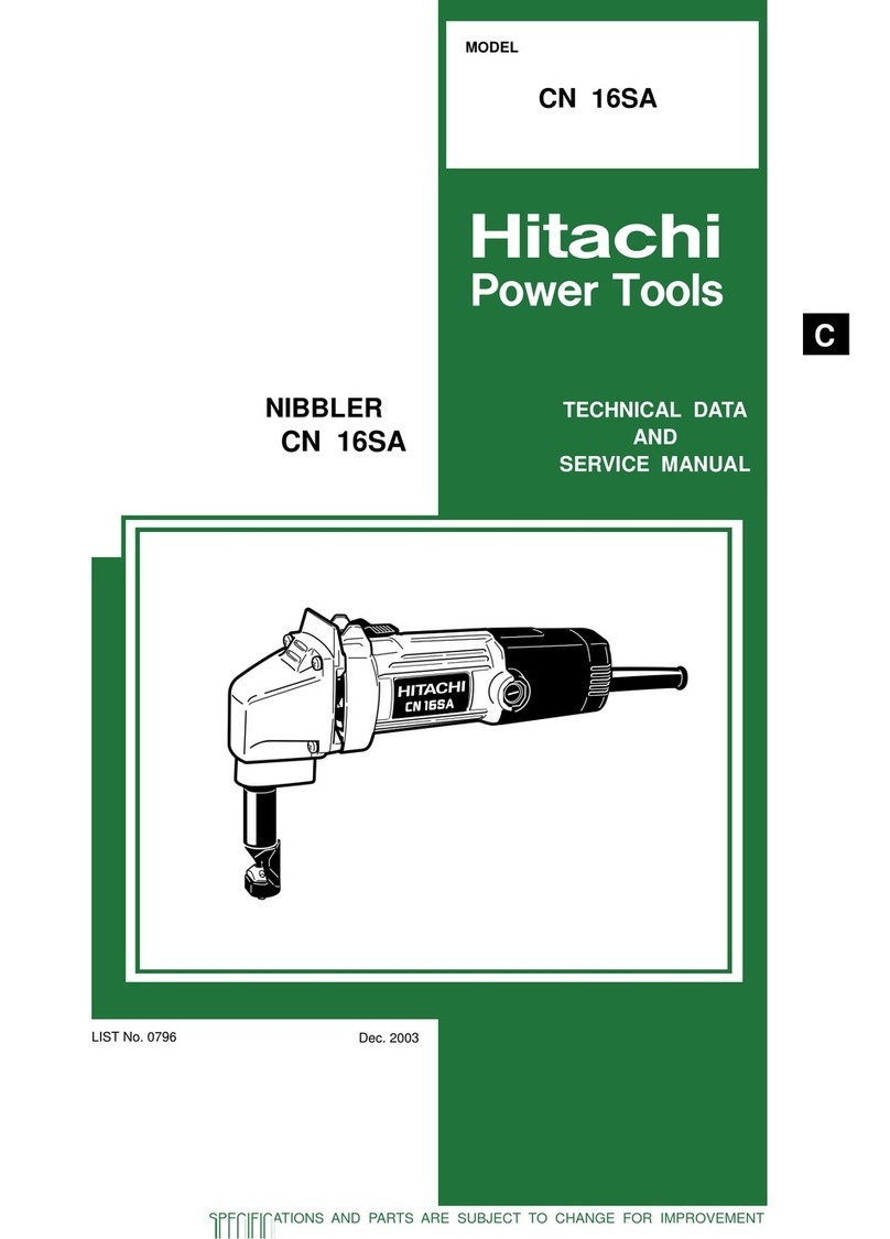 Hitachi CN 16SA User manual
