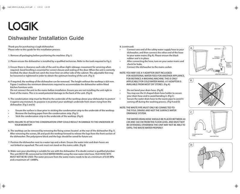Logik LDW45S10 User manual