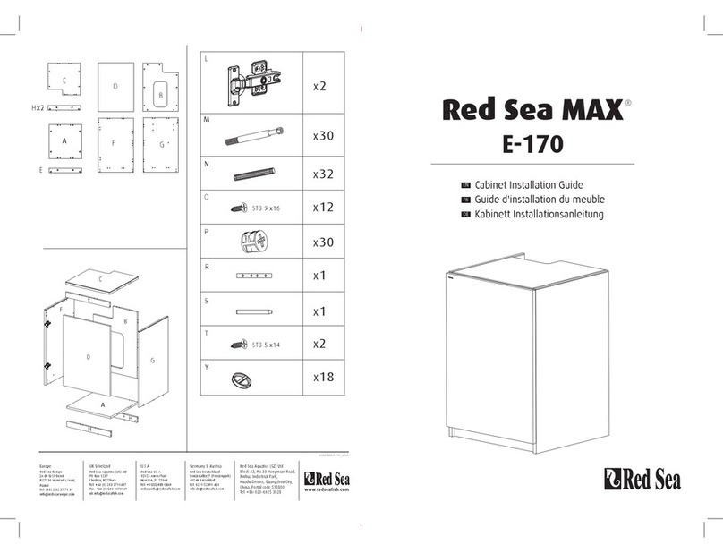 Red Sea Complete Plug & Play MAX E-170 installation guide