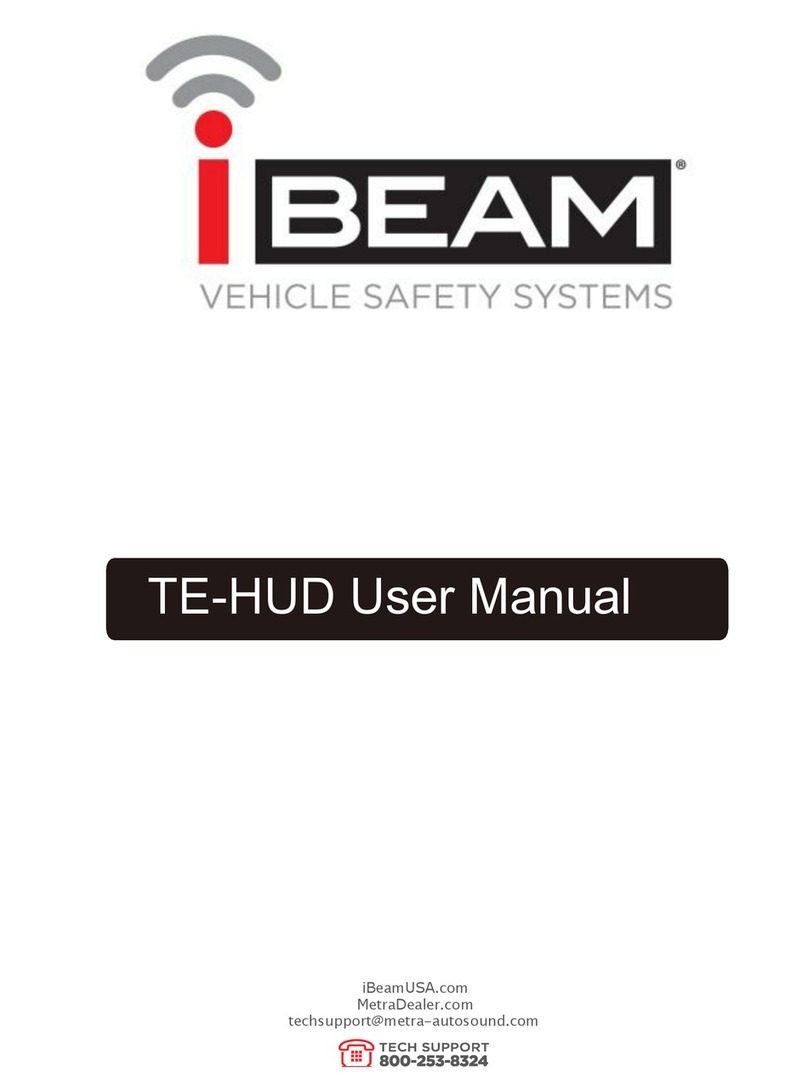 iBeam TE-HUD User manual
