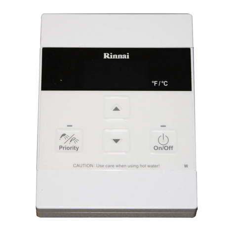 Rinnai MC-601 User manual