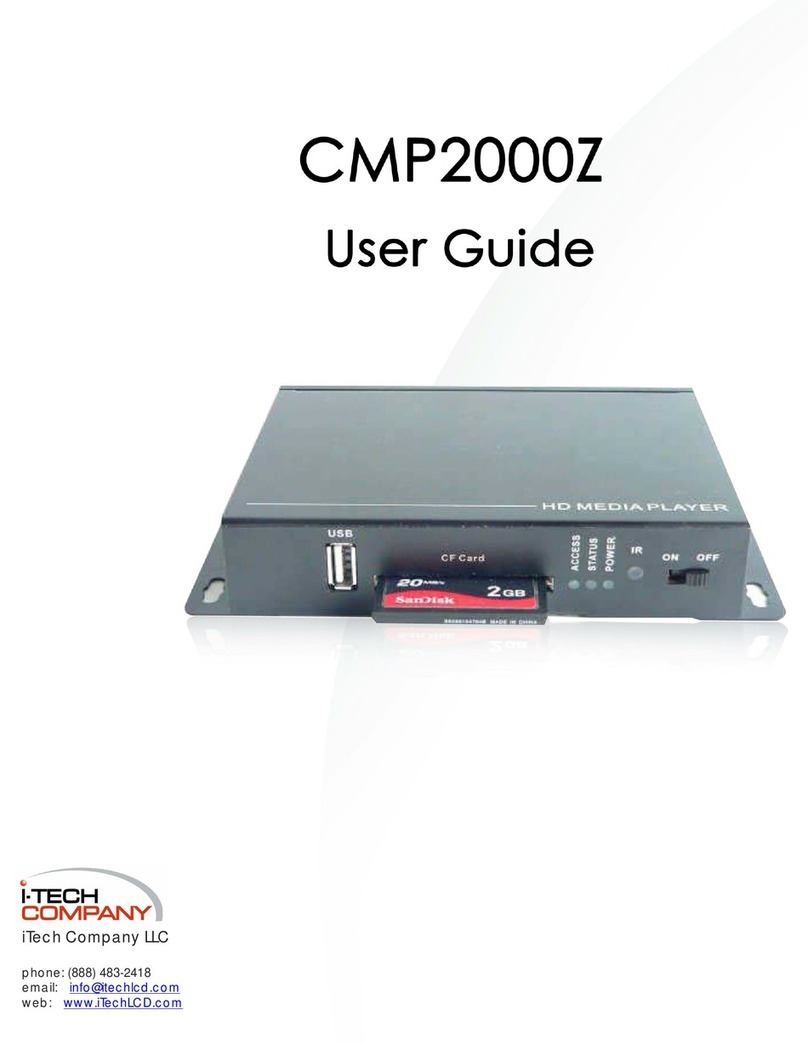 iTech Company CMP2000Z user guide