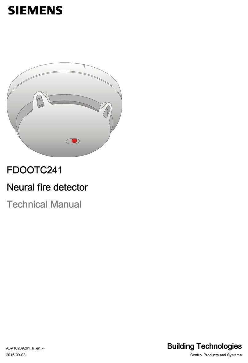 Siemens FDOOTC241 Technical manual