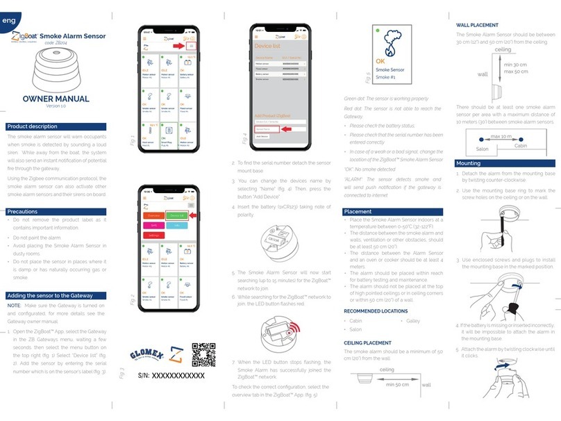 ZigBoat ZB204 owner's manual