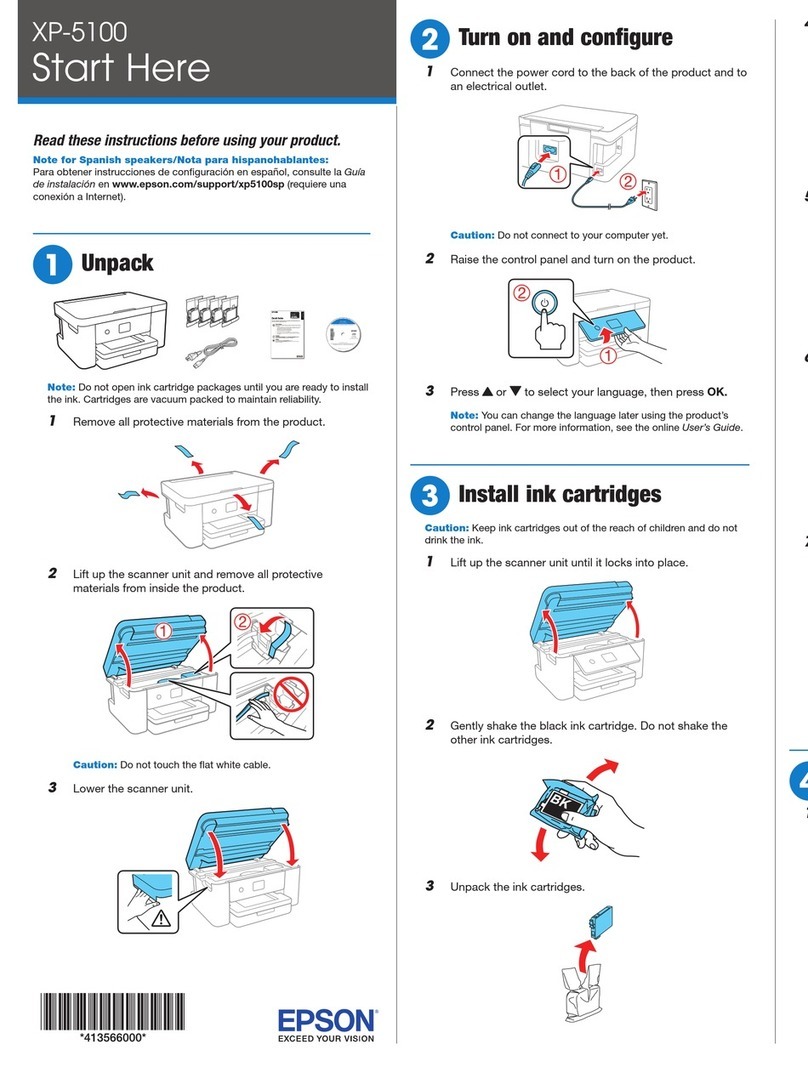 Epson XP-5100 Series Instruction Manual