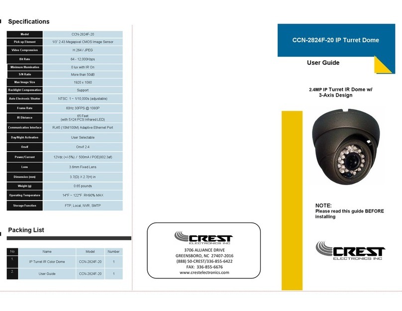 Crest Audio CCN-2824F-20 user guide