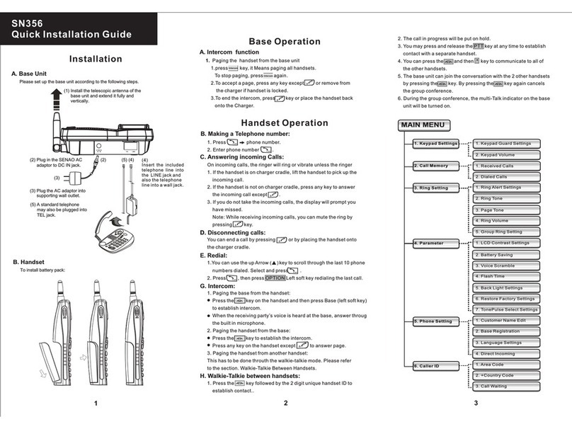 SENAO SN356 User manual