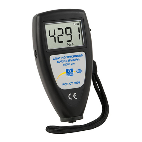 PCE Instruments PCE-CT 5000 instruction manual PCE Instruments PCE-CT 5000 instruction manual