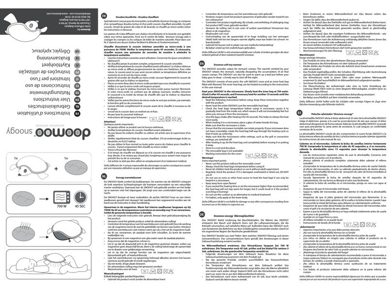 doomoo Snoogy User instructions