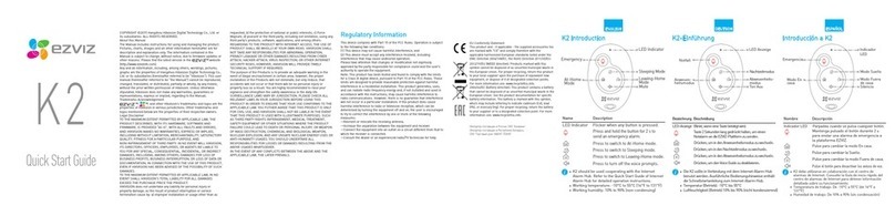 Ezviz Hone Sense K2 User manual