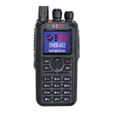 B-Tech DMR-6X2 Programming guide