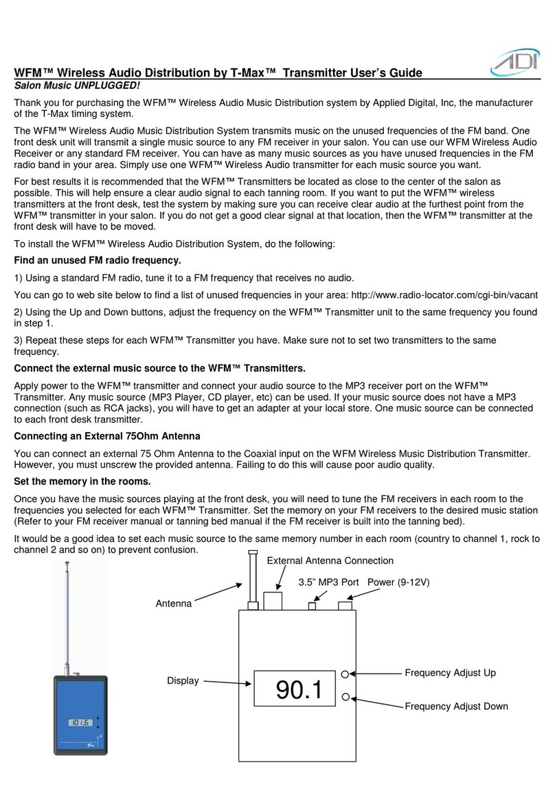 ADI WFM user guide ADI WFM user guide
