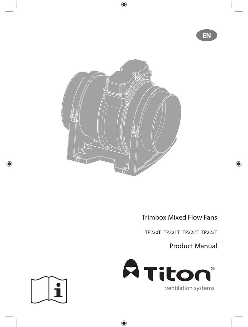 Titon TP221T User manual