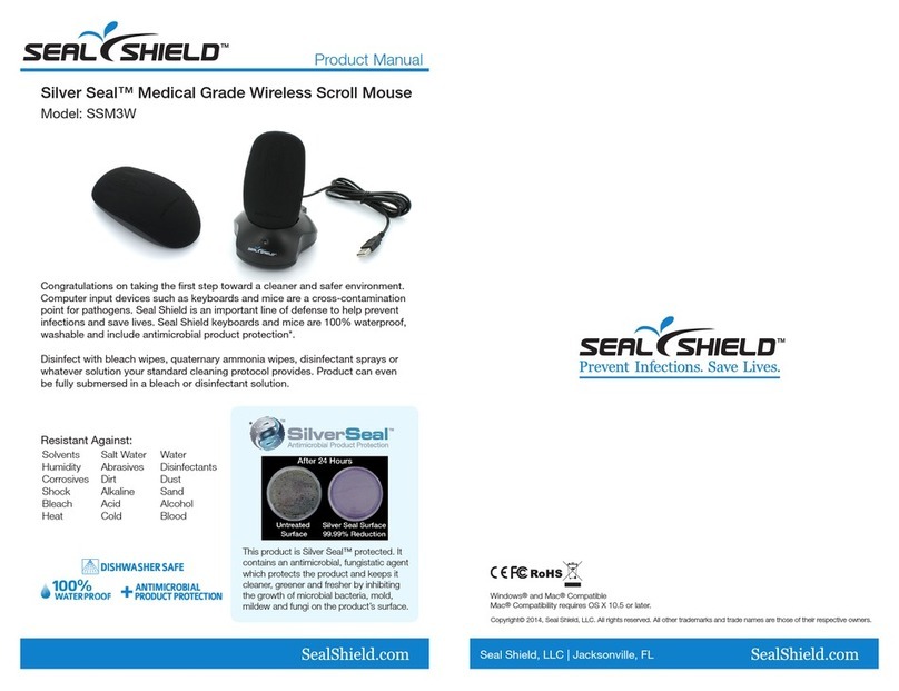Seal Shield Silver Seal SSM3W product manual