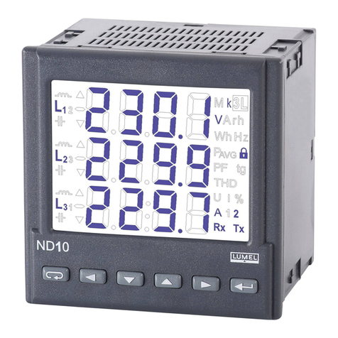 Lumel ND10 TYPE User manual