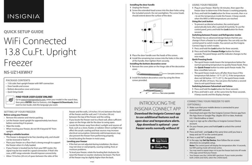 Insignia NS-UZ14XWH7 User manual